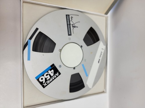 👀Ampex Grand Master 456 1/4" x 2500' Tape 10-1/2" Bb King Studio Lot Of 7 #9 👀 - Picture 15 of 17