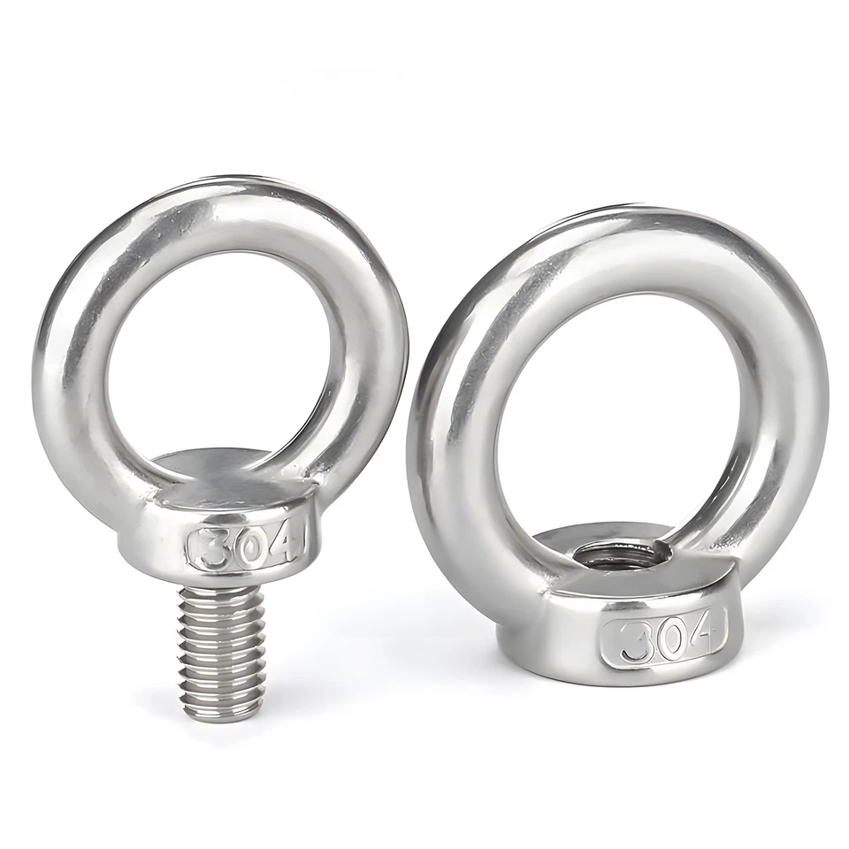 Edelstahl Ringschraube, Ringmutter, Augbolzen m. Öse, metrisch, M3 bis M24 - Bild 4 von 4