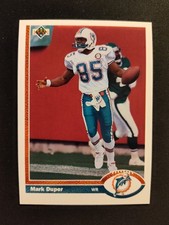 1991 Upper Deck - Mark Duper #335 Miami Dolphins 