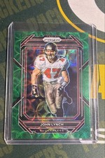 2022 Panini Prizm - John Lynch #281 Green Scope Prizm /75