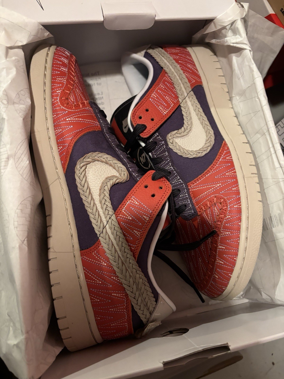 SAOLA NIKE DARK LOW N7 RARE BY YOU TAGLIA UOMO 12