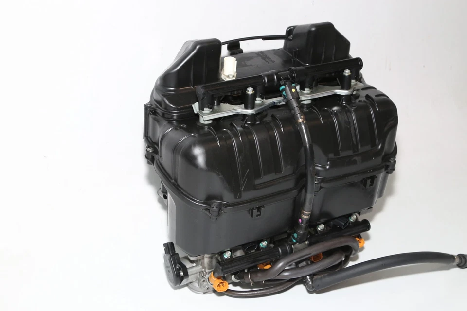 Honda Cbr600rr 2009-2012 inyectores de combustible principales carrocerías de acelerador conjunto de caja de aire OEM Foto 3 de 4