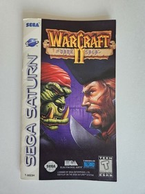WarCraft II: The Dark Saga (Sega Saturn, 1997) CIB Complete Tested