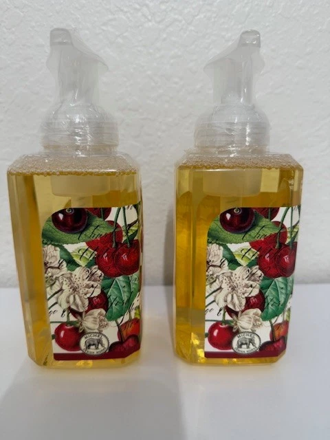 (2-Pack) MICHEL DESIGN WORKS ~ BLACK CHERRY Foaming SHEA BUTTER HAND SOAP - Image 3 of 4