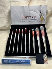 La Predire Forever Professional Makeup Brush Set of 9 (New Factory Sealed w/COA)