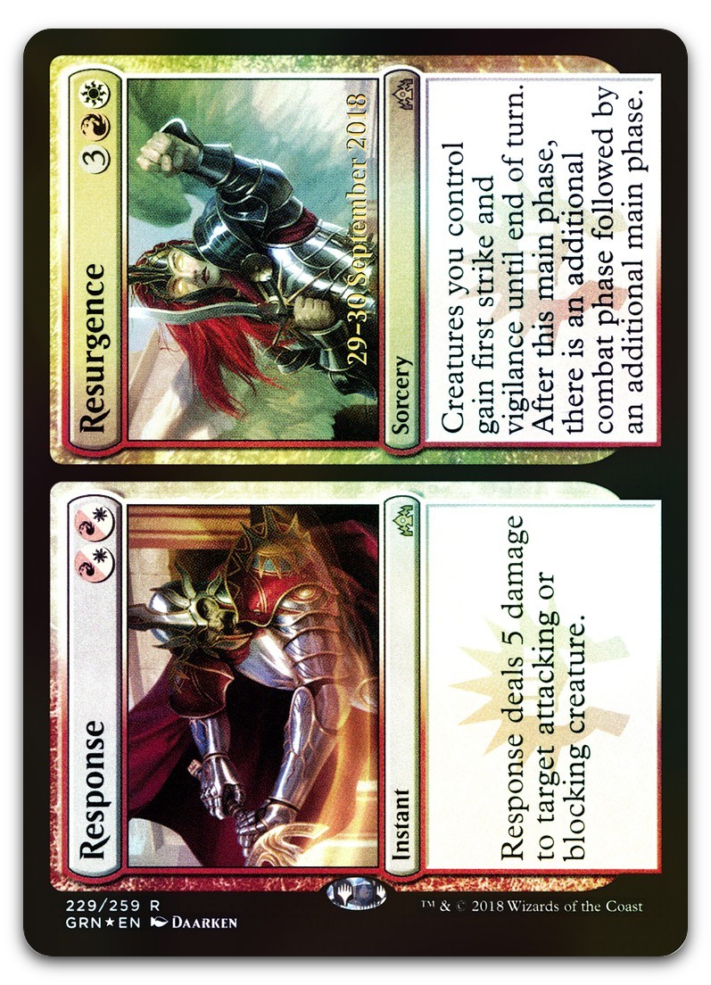 Response // Resurgence #229 (Foil) (NM) Prerelease Cards PRE Magic MTG