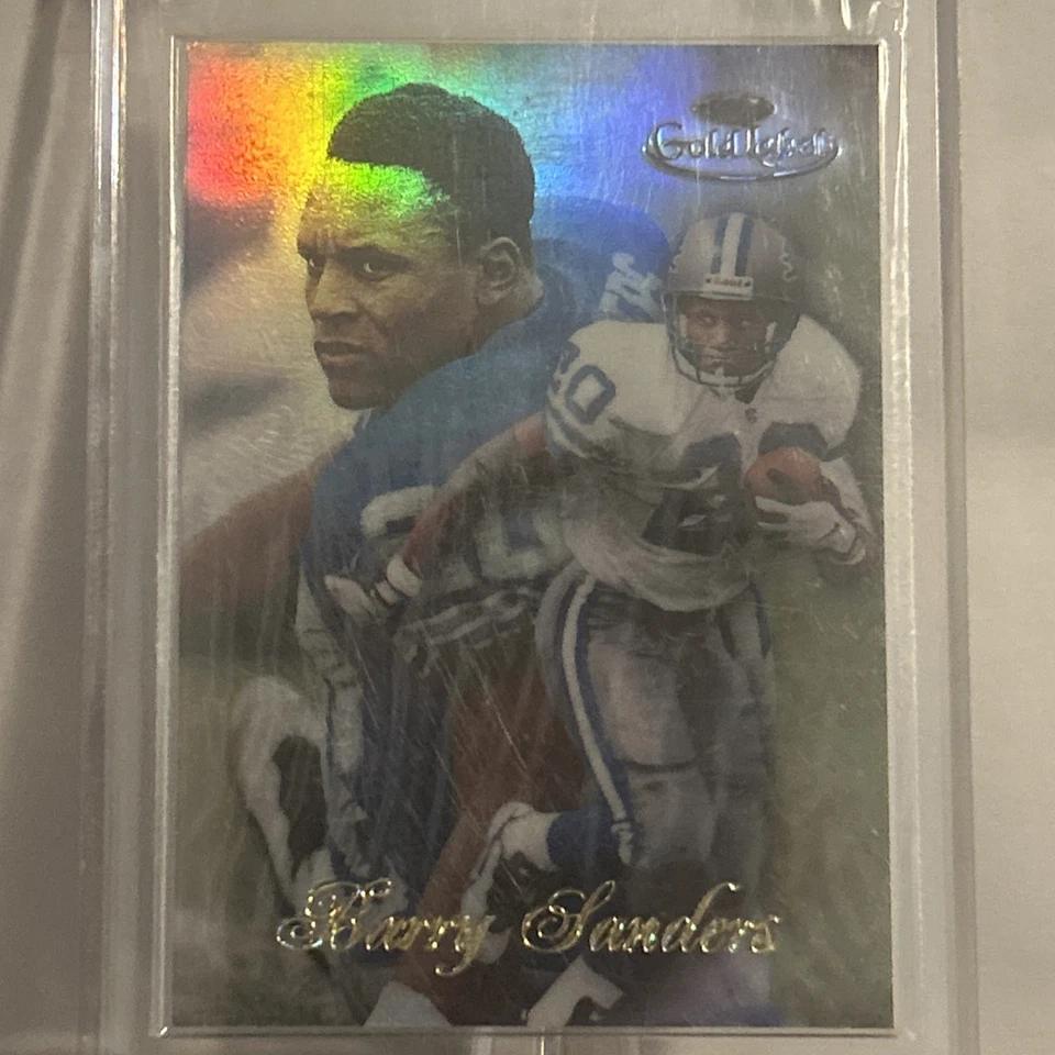 1998 Topps Gold Label - Barry Sanders #100 Class 3 *MINT CONDITION* - Image 2 of 4