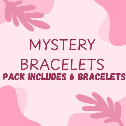 Mystery Bracelet Pack! Includes 6 Handmade Bracelets!