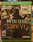 Metal Gear Survive Xbox One - Case And Disc