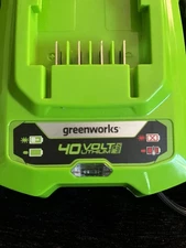 Genuine Greenworks 40v Power Tool Battery Charger Model 29482 Tested Works