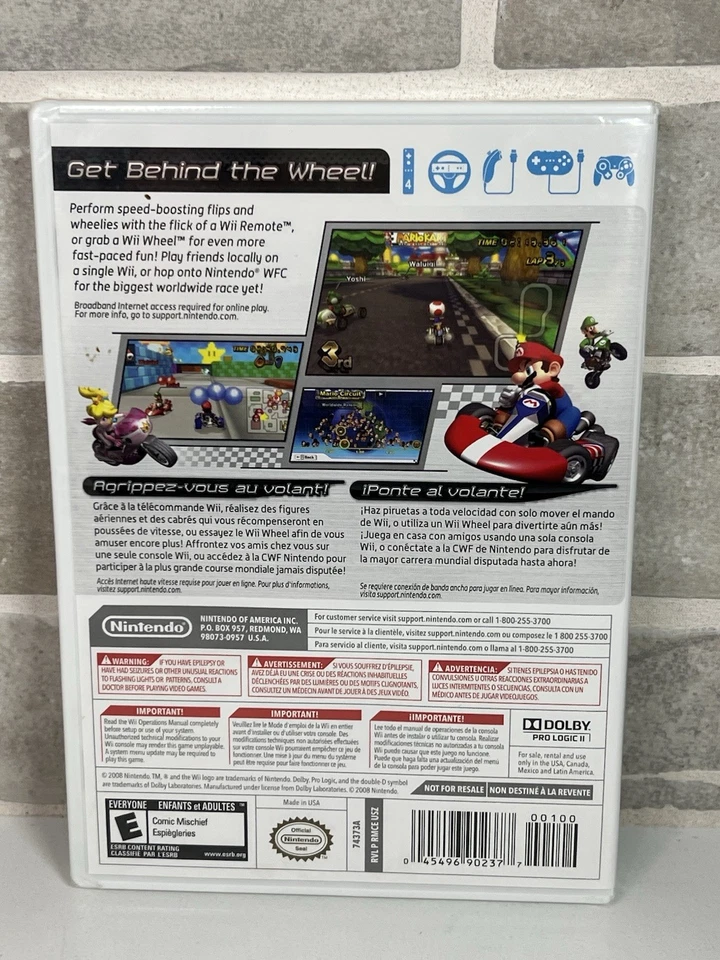 Mario Kart Wii - Nintendo Wii - Brand NEW - Factory Sealed - Image 2 of 4