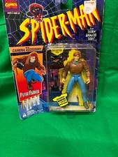 Toy Biz Animated Series Peter Parker Action Figure w/Camera 1994 (MOC) SPiderman