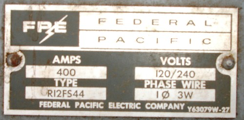 FPE Federal Pacific FSMS RFSMS R12FS Meter Socket Replacement Kit Fast Shipping - Picture 8 of 8