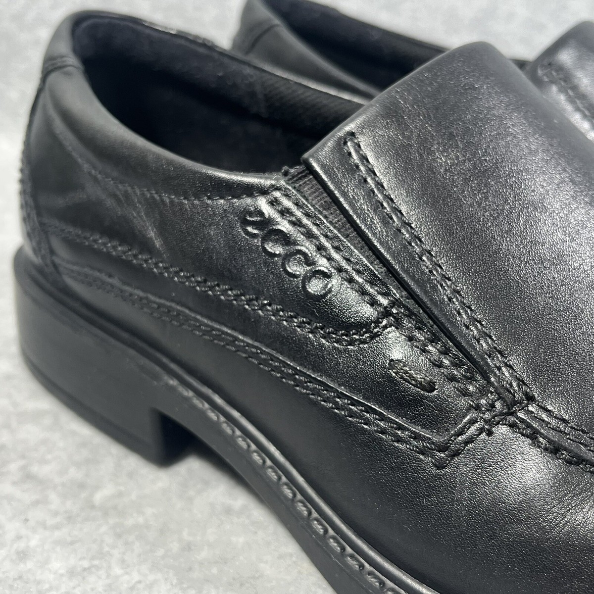 Ecco New Jersey Loafers Mens Size 7/7.5 Slip On Dress Shoes  display picture 2
