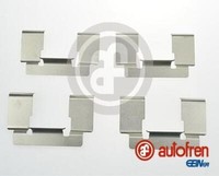 Autofren Seinsa ZubehöRsatz Scheibenbremsbelag Vorne FüR Nissan Almera Tino
