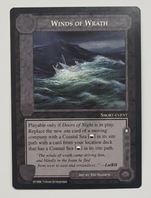 MIDDLE-EARTH CCG MECCG WINDS OF WRATH THE DRAGONS METD TD RARE LOTR CARD  GAME | eBay