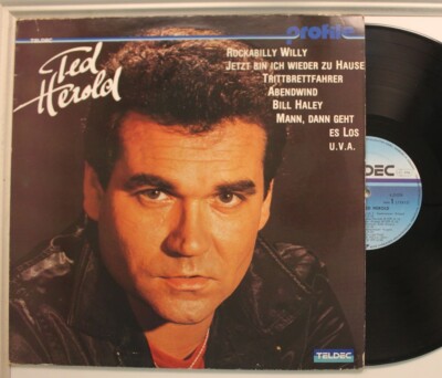 Ted Herold German Import Lp Profile On Teldec - Vg++ To Nm / Vg++