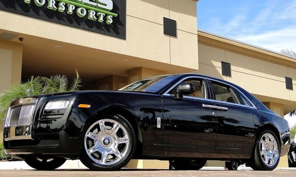 Factory Rolls Royce Ghost Wheel Chrome OEM 20 x 9.5 inch Rear 2009-2020 6773354