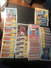 1985 Topps All Stars, Record Breaker, #1 Draft Pick, & U.S.A. Team Lot Of 56 MT