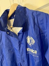 Vintage Konica Minolta Maxxum Mens Sz 2XL Jacket Made In USA Blue
