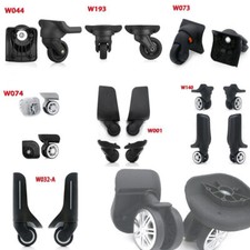 2/4pcs Replacement Luggage Wheels 360  Swivel Spare Caster Suitcase Repairment