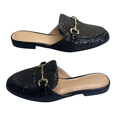 BCBGeneration Women's Zorie-3 Mule - Studded Loafer Style Slides