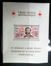 Monaco Henry Dunant  #1137 Mint NH