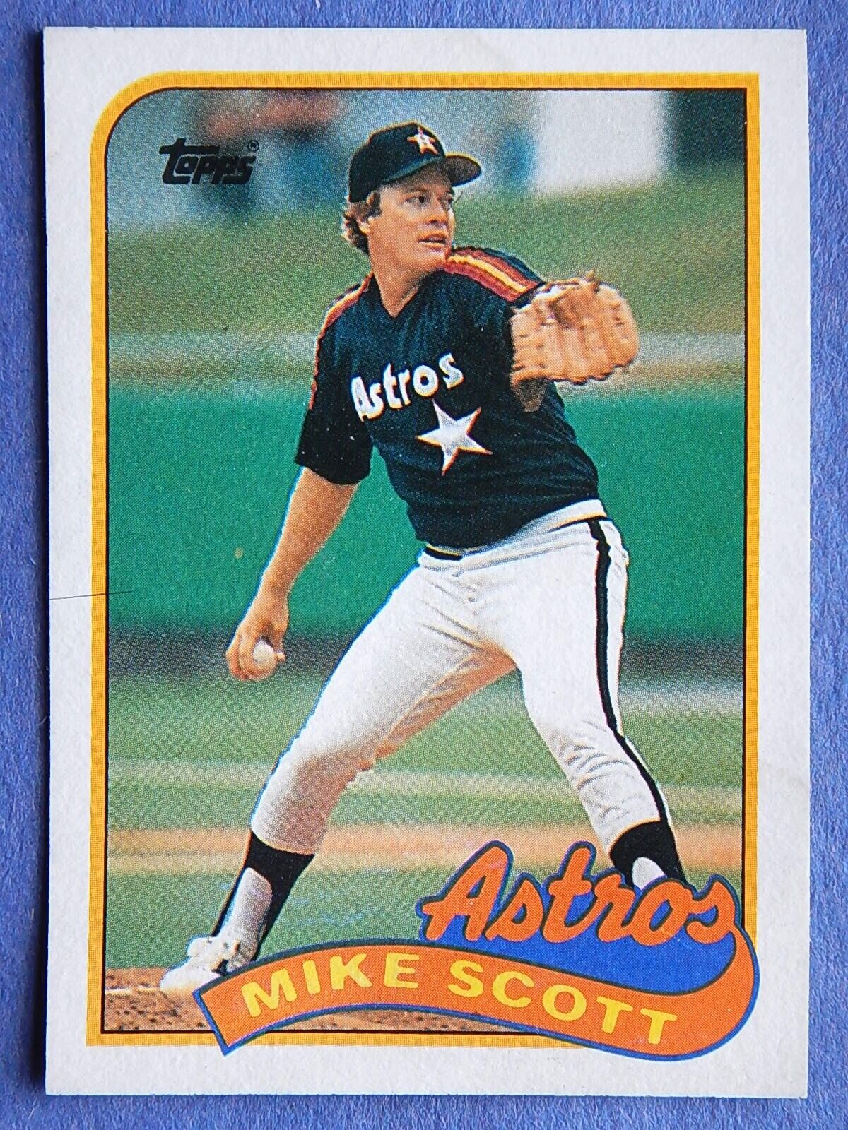 Mike Scott #180 Topps 1989 Baseball Card (Houston Astros) VG