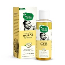 Mother Sparsh Nourishing Baby Hair Oil  Soothe  Nourishes Delicate Baby 100ml