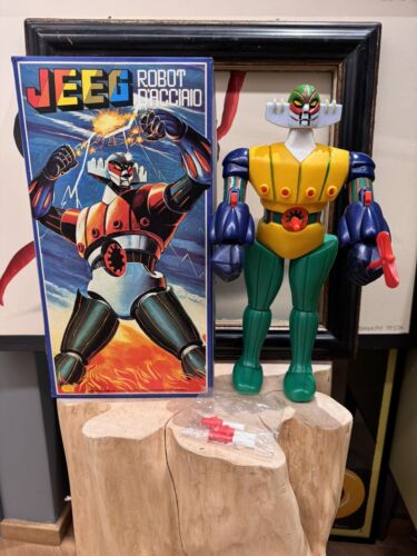 1980 Mini Popey Steel Robot Jeeg - Vintage  - Picture 1 of 16
