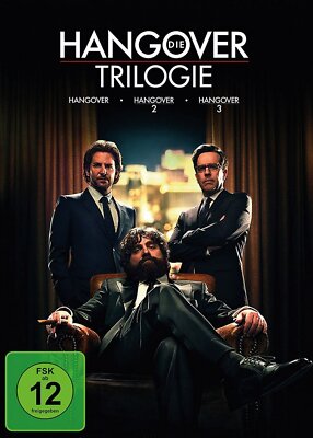 Hangover 1+2+3 / Trilogie - (Bradley Cooper) # 3-DVD-BOX-NEU