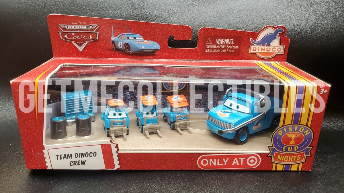 カーズ　マテル　TEAM DINOCO CREW Disney Cars Multi-Packs Team Dinoco Crew Diecast Car Set - Walmart