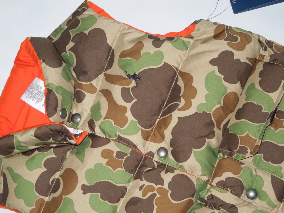 Polo Ralph Lauren мальчиков двусторонний вниз заполнить Elmwood жилет - размер 6 - розничной $115 - Изображение 4 из 4