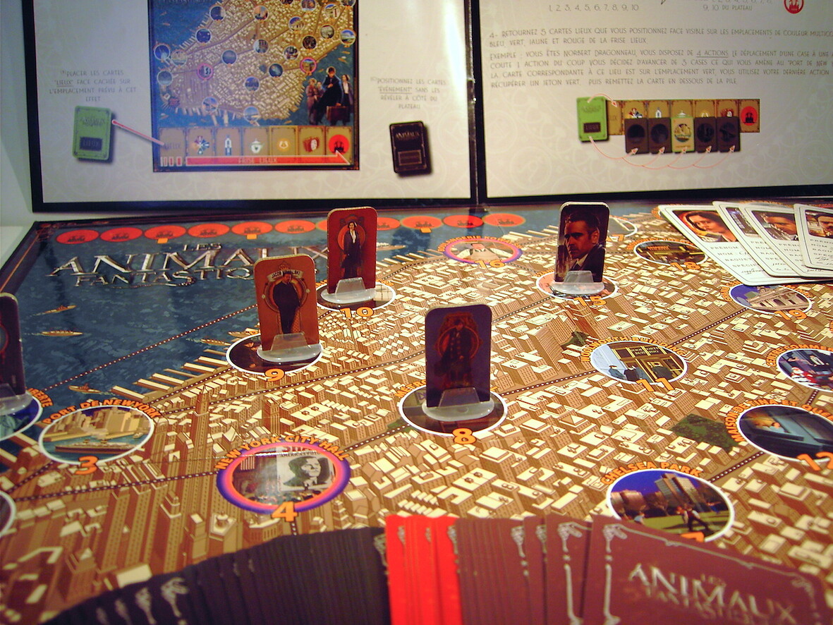 Jeu De Plateau Les Animaux Fantastiques JK Rowling - Édition 2018, Occasion