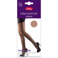 Silky Firm Support 20 Denier Tights Factor 10 To Size XL 3 Colour Selection