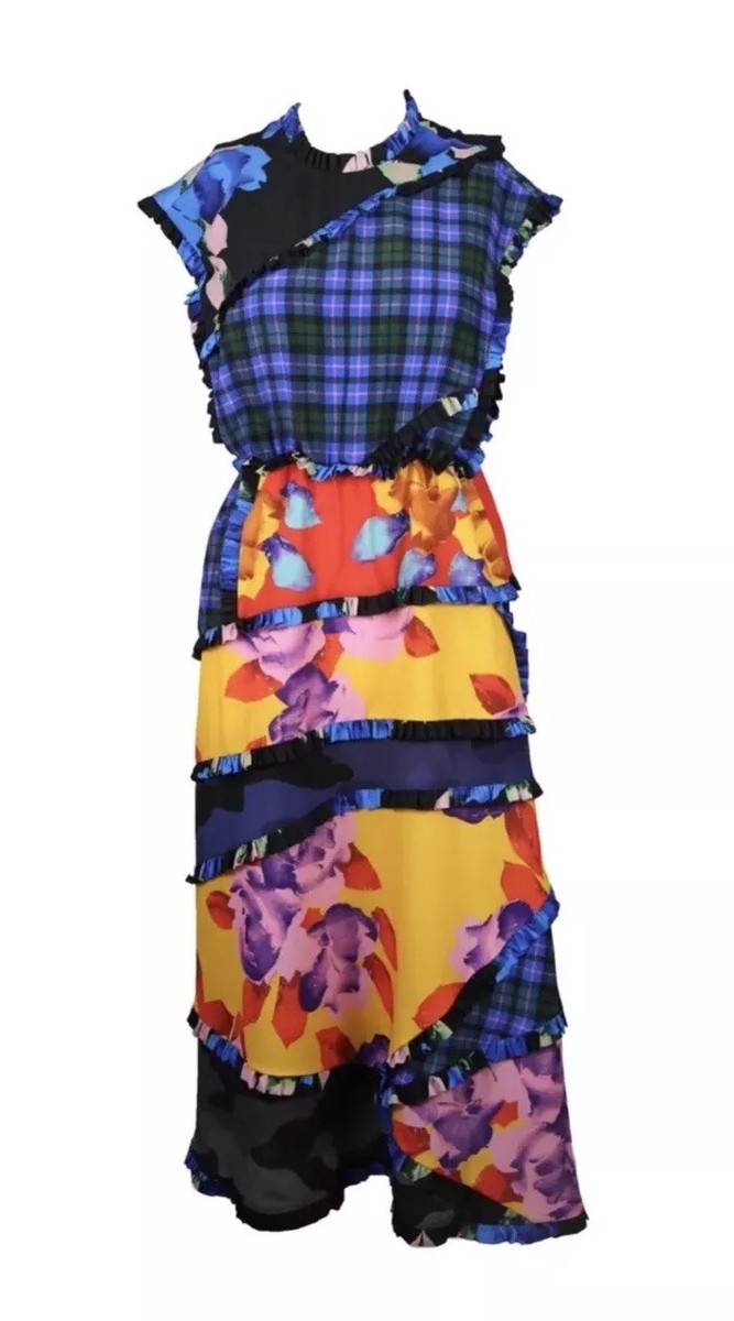 【関税&送料込】Msgm Dress With Ruffles MSGM Pink Ruffle Dress — Mia Luxury Vintage