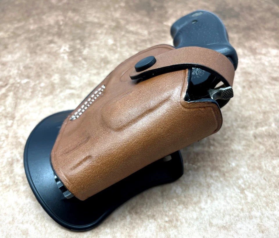 For 2" TAURUS 856 605 942, Right Hand Leather OWB Roto Paddle Holster - Image 4 of 4