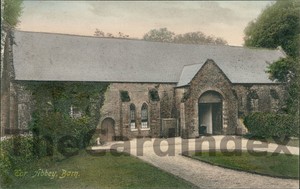 Torquay Tor Abbey Torre Abbey Spanish Barn Postcard Devon