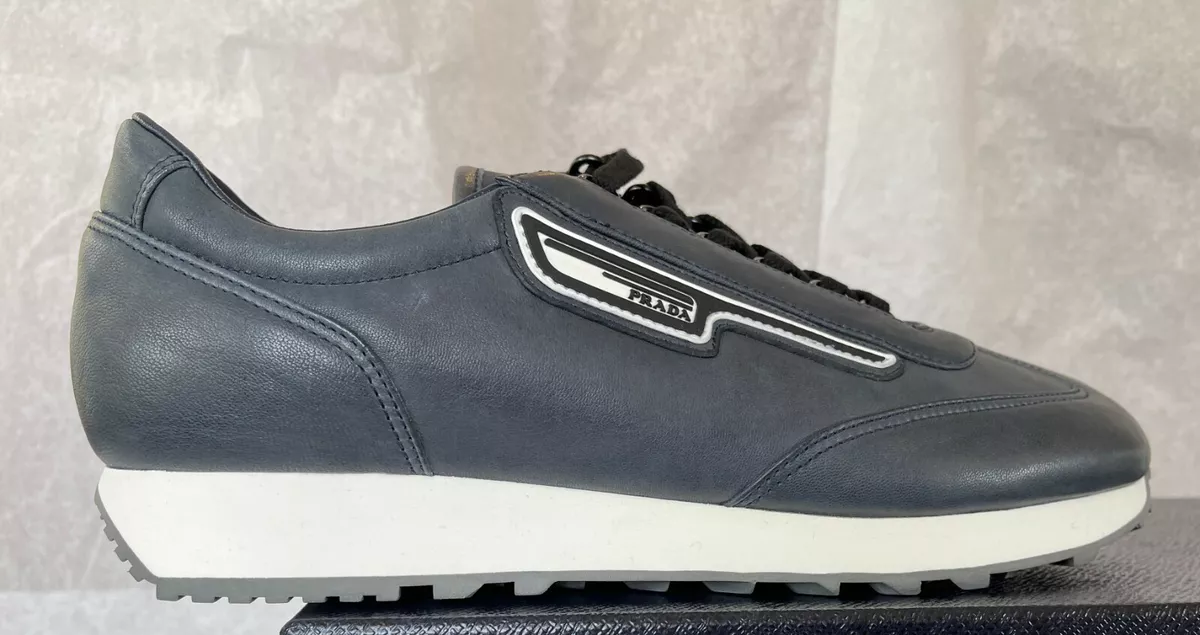 Prada shop panelled sneakers
