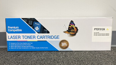 Premium Compatible CF312A Toner For HP Color LaserJet M855DN Yellow