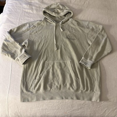 Firestone Walker Logo Rare Hoodie Sweatshirt Pullover Faded Green Size Men's Xl