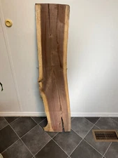 Walnut Live Edge Slabs  47"  x 9" x .5"