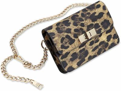 Steve Madden Bobby Leopard Belt Bag
