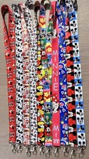 lot cartoon Mickey Minnie Neck Straps Keychain Lanyard ID Card