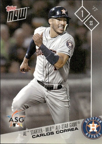 2017 Topps Now 722 Carlos Correa