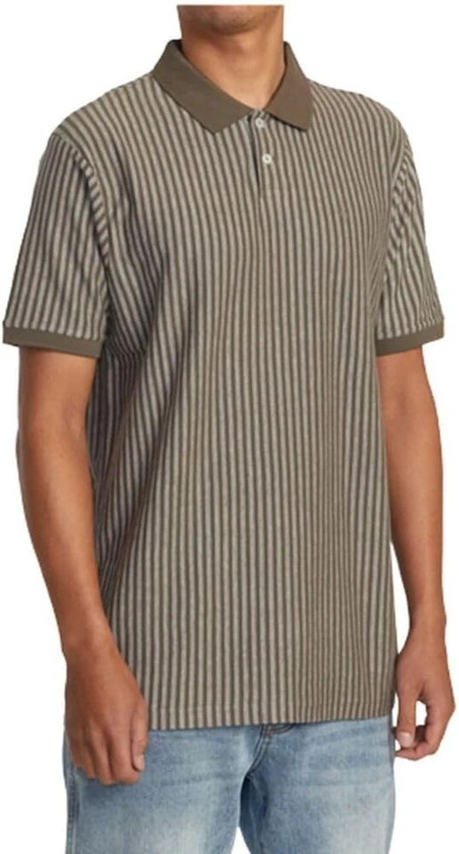 RVCA 男式 S/S MARCO Polo 衫 - MSH 中号 - 全新带标签最后一个 — 第 4/4 张图片