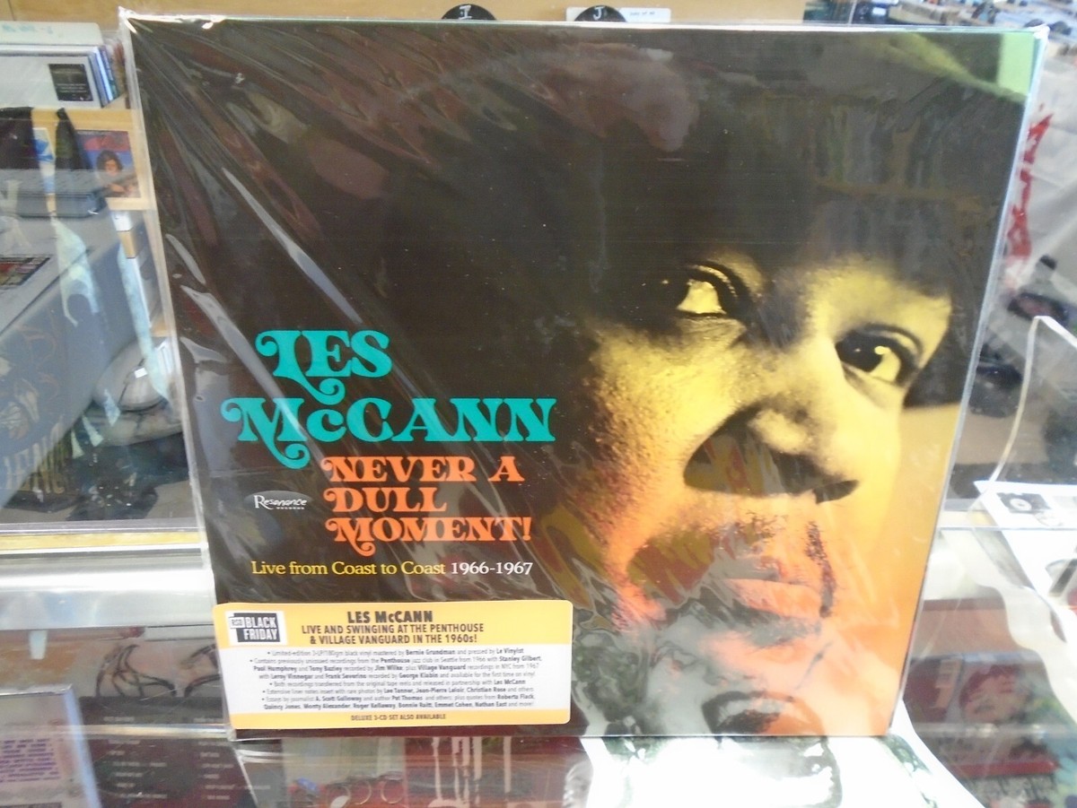 洋楽 Les Mccann Never A Dull Moment! Live 3LP Les McCann Never A Dull Moment! [3 CD] | Resonance Records