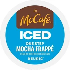 McCafe Iced One-Step Mocha Frappe Coffee K-Cups - Pack of 20 Pods