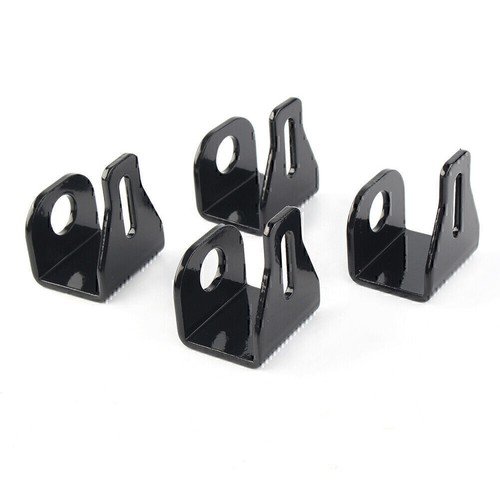 Theft Deterrent Saddlebag Lock Mounting Security Brackets Fit for Harley Touring - Picture 7 of 10