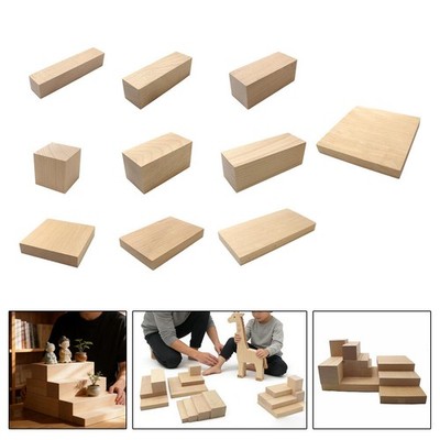 Lindenholz Schnitzklötze Holzklötze Set Barschholz Lehrmittel für Künstler Handwerk